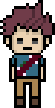[1d6f72] Fischer Pixel Sprite WIP 3