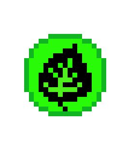 [9664c4] Grass type Logo
