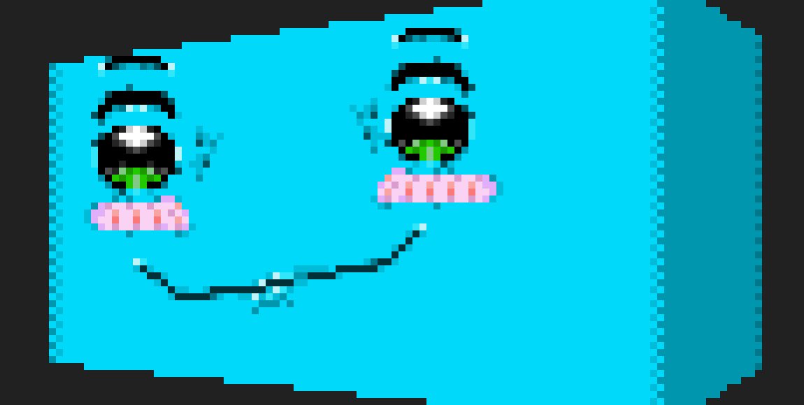 [6dc9d4] Hey Burokku why the eye shots? -Someone