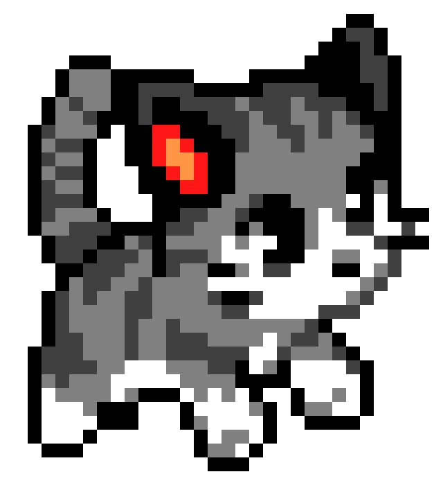 [9664c4] Gray Striped Cat