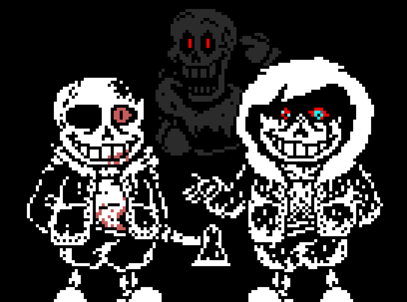 Dust and Horror with Ghost Papyrus... Now... KILLER...