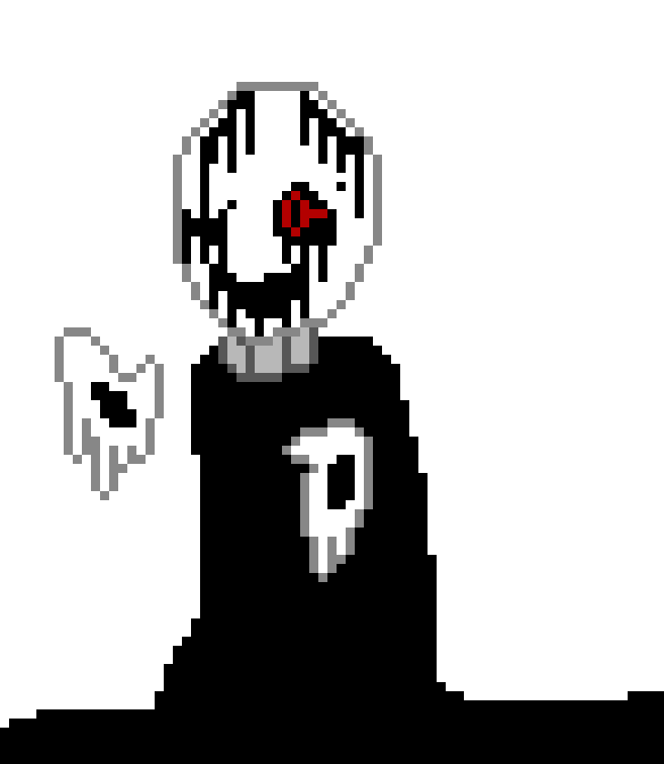 [b63bdb] *appears at the end of the hallway*