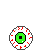 [77c21e] green eye stand still