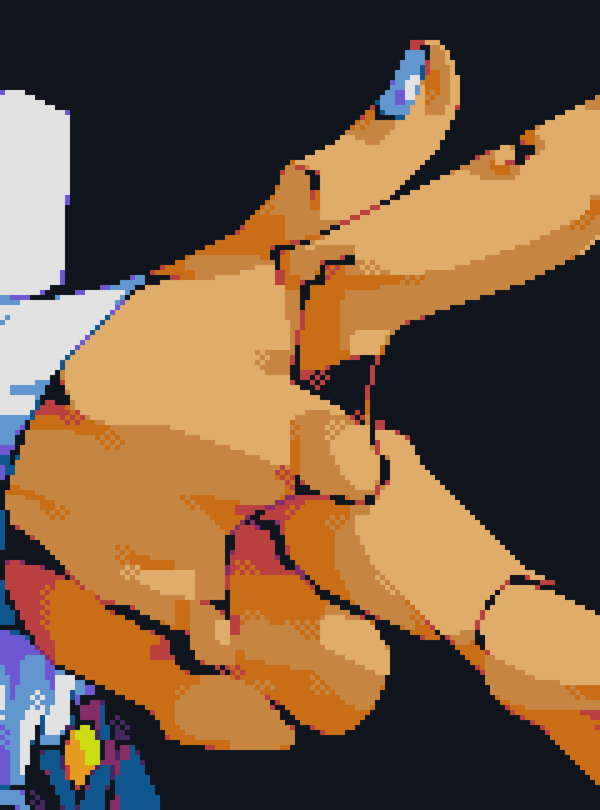 [8426a8] like joints knuckles fingertips
