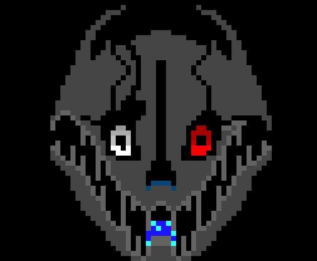 [9664c4] Scorched Gaster Blaster (Custom)