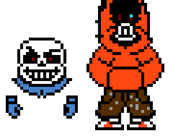 [1592d9] dustswap sans and papyrus