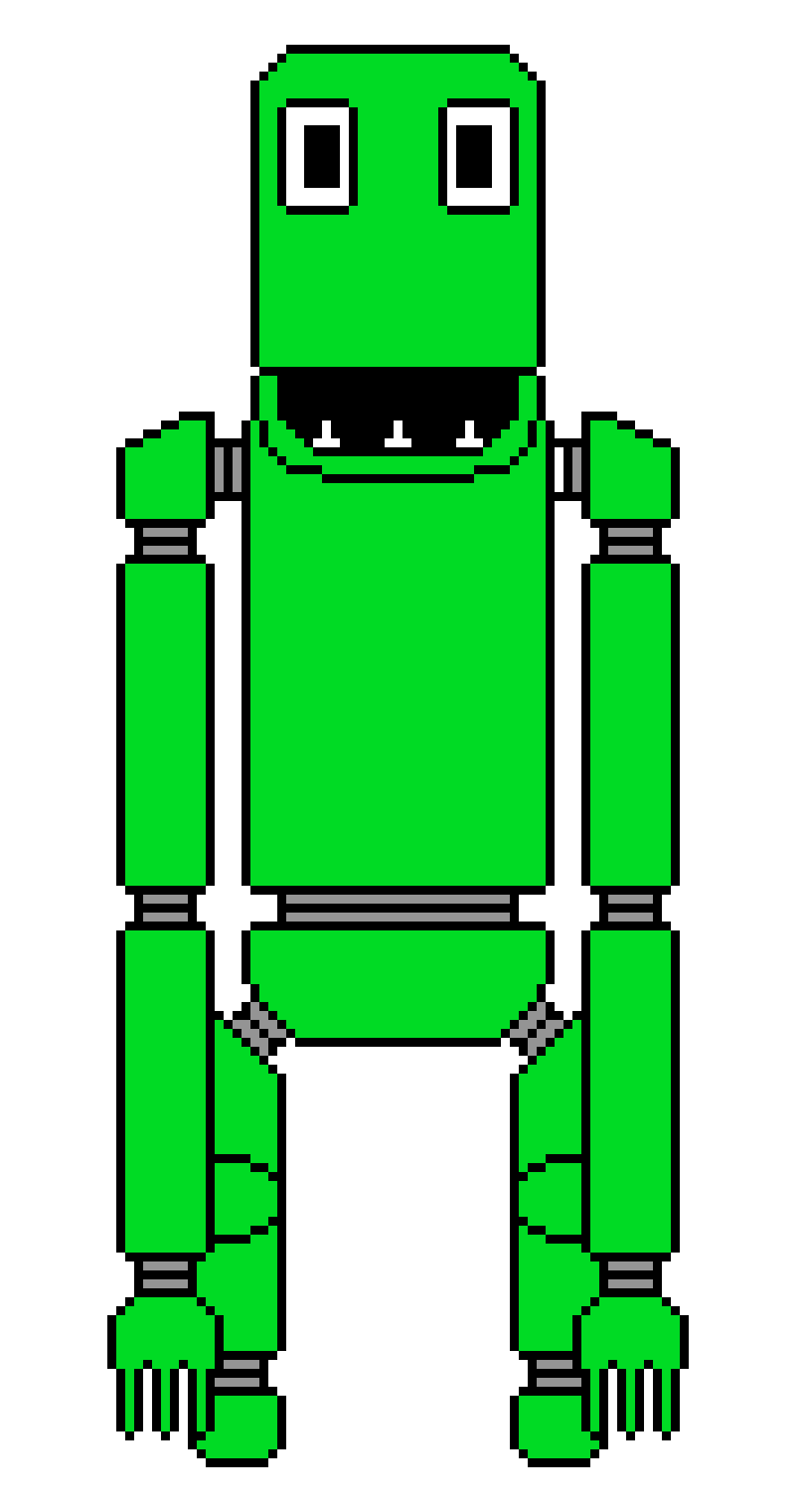 Classic Green The Rainbow Monster