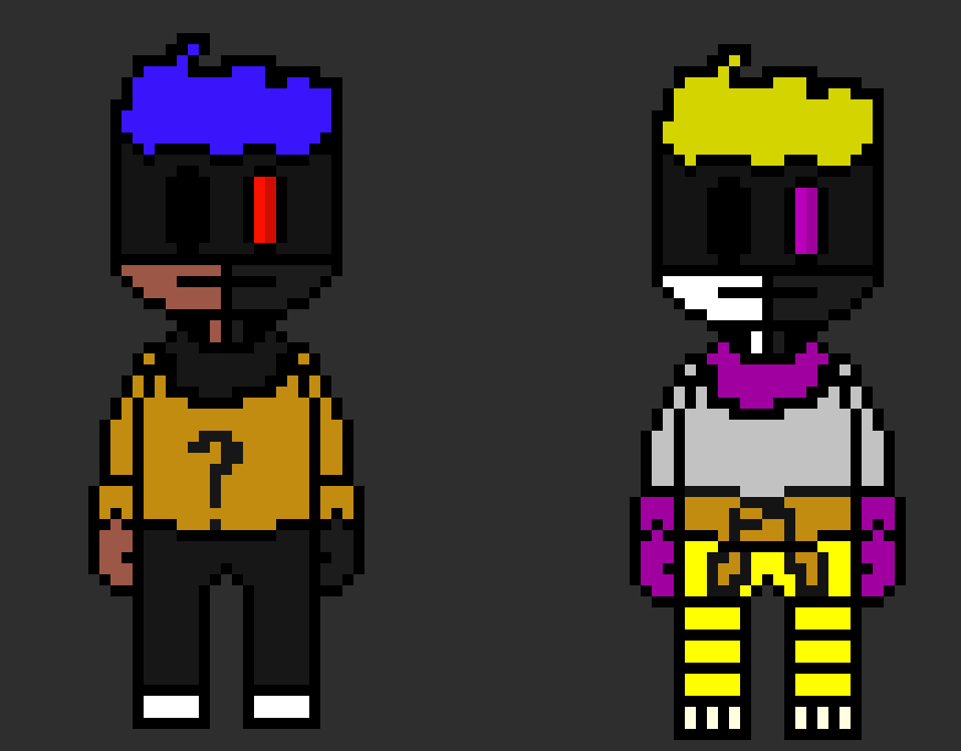 [812b32] *looks over to zero* Your alive, Now help me defeat them! MWEH HEH HEH      Zero: ok bud - DisTrust Swap!Molt