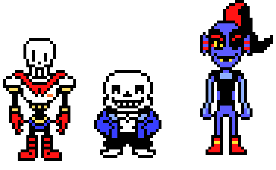[9664c4] Papyrus, Sans, and Undyne