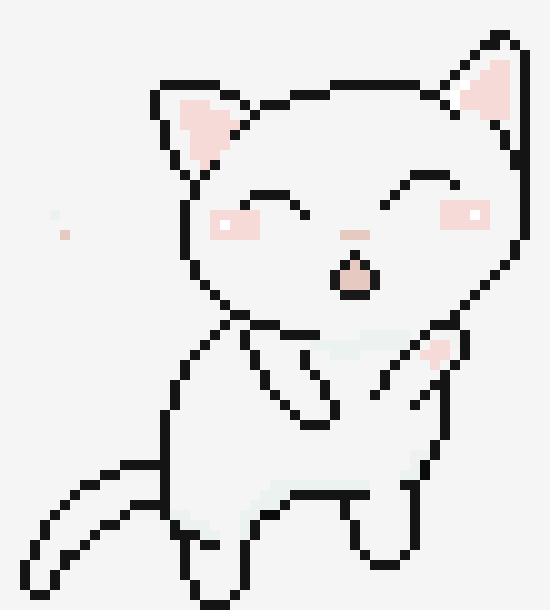 [9664c4] Waving Cat