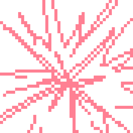 [fbf0df] hm. ok so 1-bit art based off like 20 of my OCs. that sounds epic