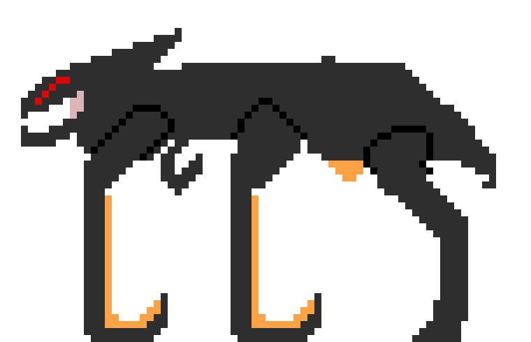 [b8fabb] female muto from godzilla 2014 by sj : i have to use this sprite i made