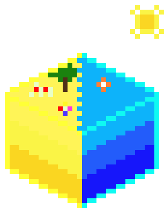 [d98e8a] Cube beach try4