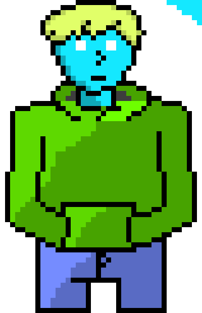 [3a33bd] I was a human but i am blue!? what happened I think I am posessed i would remember everything but my mind is hazy......-Omega