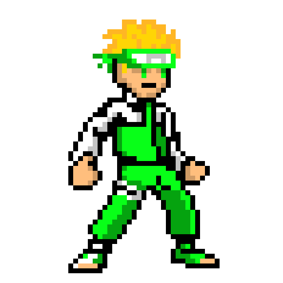 [9664c4] Green Jogging Ninja