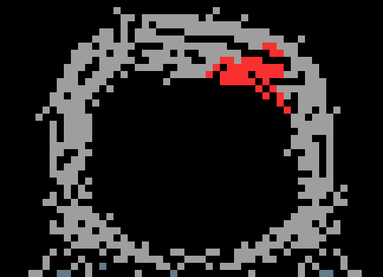 [95be89] -He spun around, causing a mass slash attack to fire-