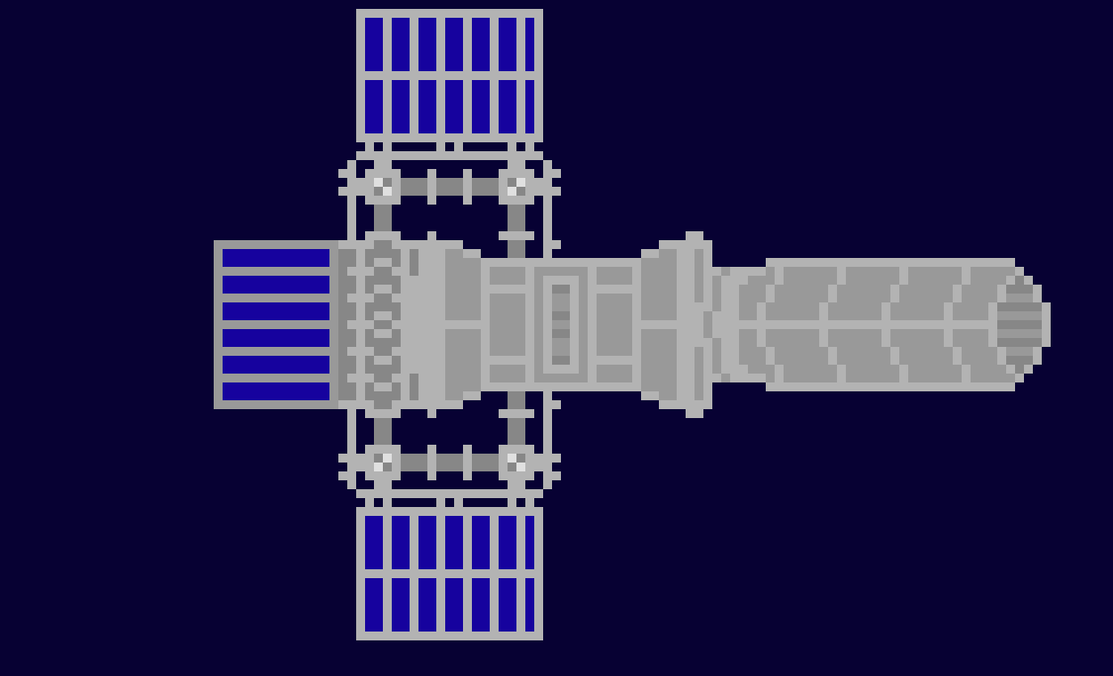 [a53442] *a satellite floats through dark space, relaying a repeating distress call of unknown origin.*
