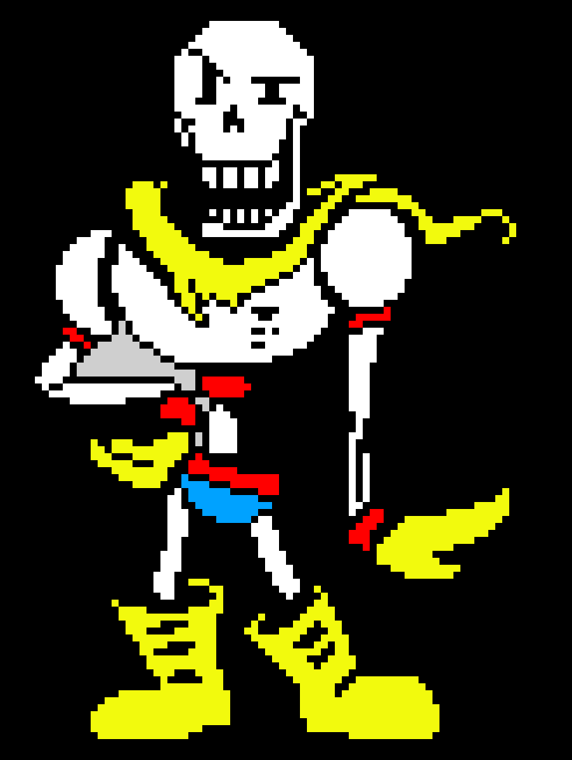 [9664c4] Undertale Papyrus sprite