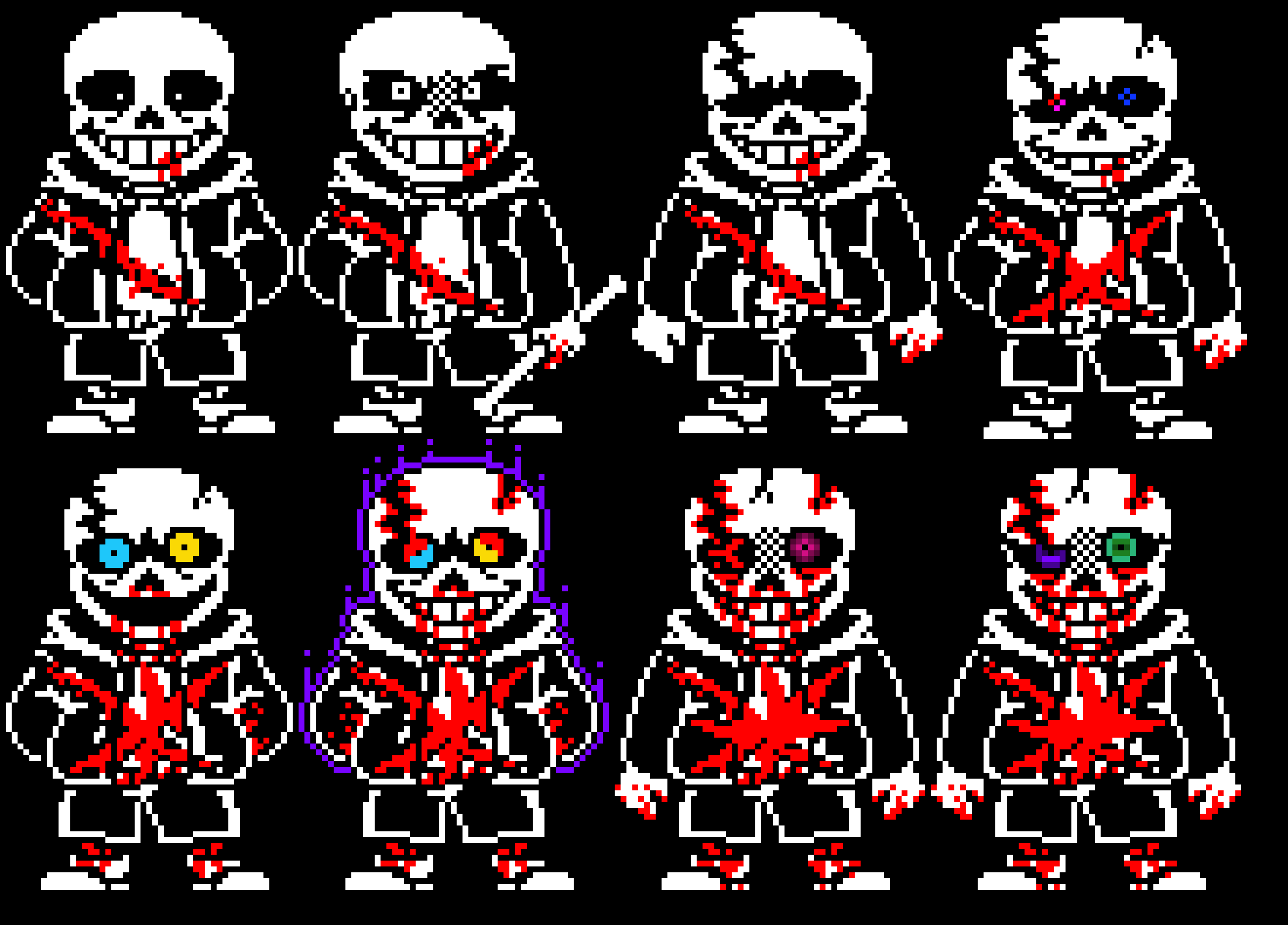 [80feb5] Undertale Last Breath Phases 1-8