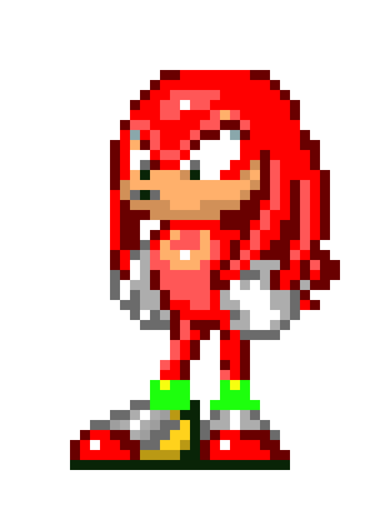 Sonic 3 & Knuckles Knuckles sprite 1994