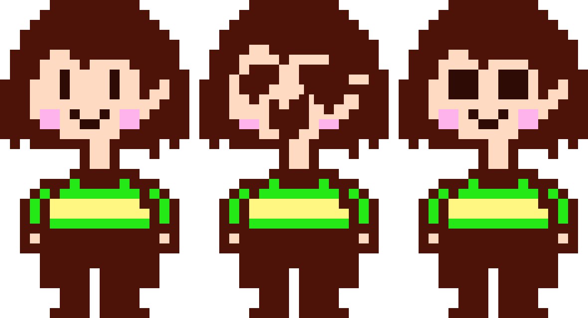 Chara Sprites (Undertale)