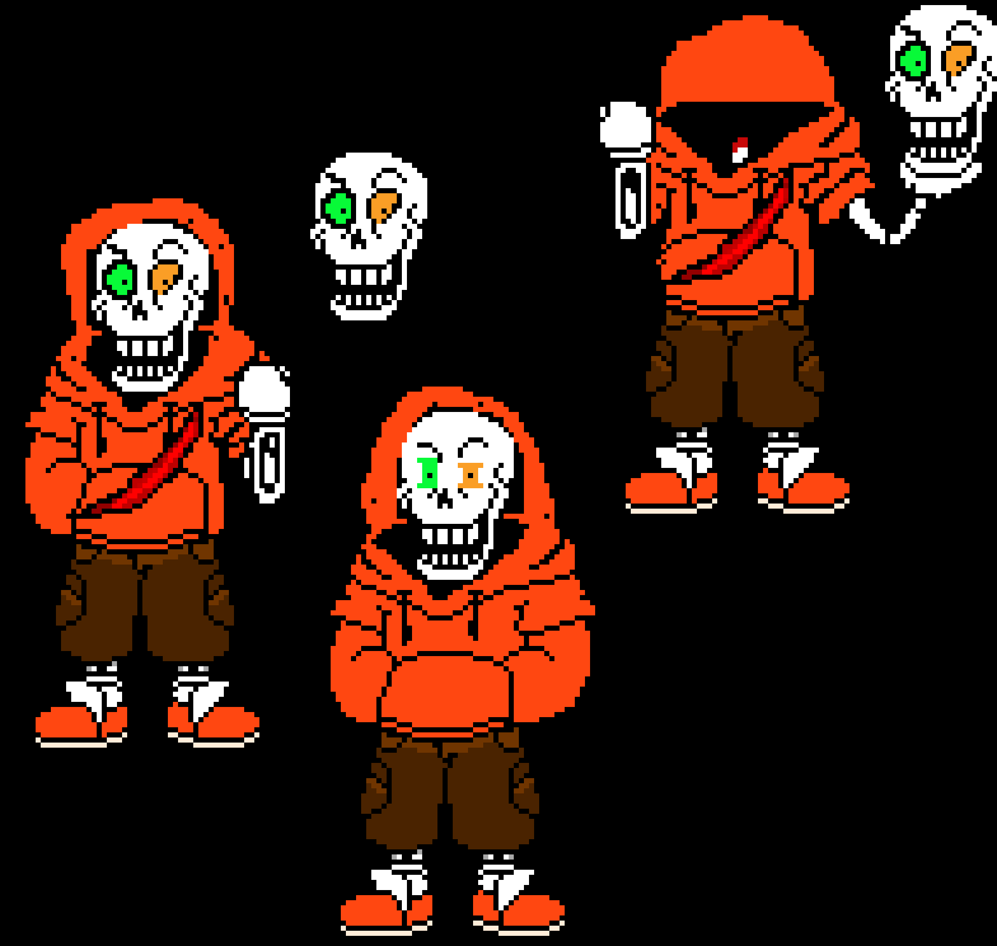 [93743a] Dusttrust Sans-Revived Papyrus