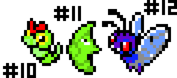 Kanto Pokemon 10-18 WIP