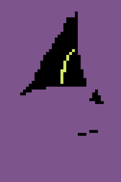 [6db7cc] Is it just me or is Pixel Art Nexus shaped like 0 two from Kirby 64