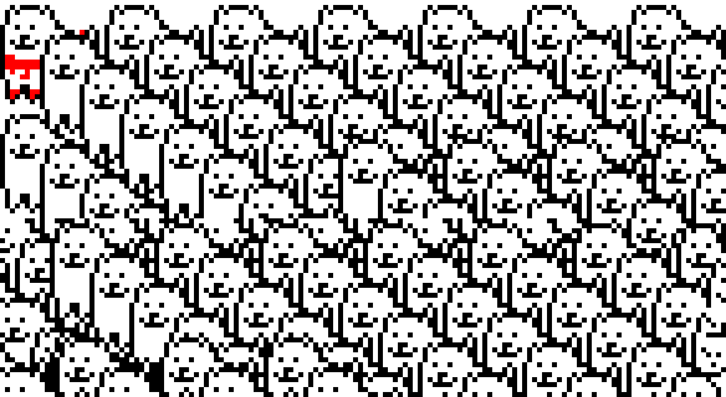 [b40407] Annoying dog stampede Ultimate (Lead by Papyrus dog))