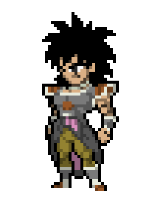 [6c26bc] Pai the Saiyan (Base Form) - DBZ OC