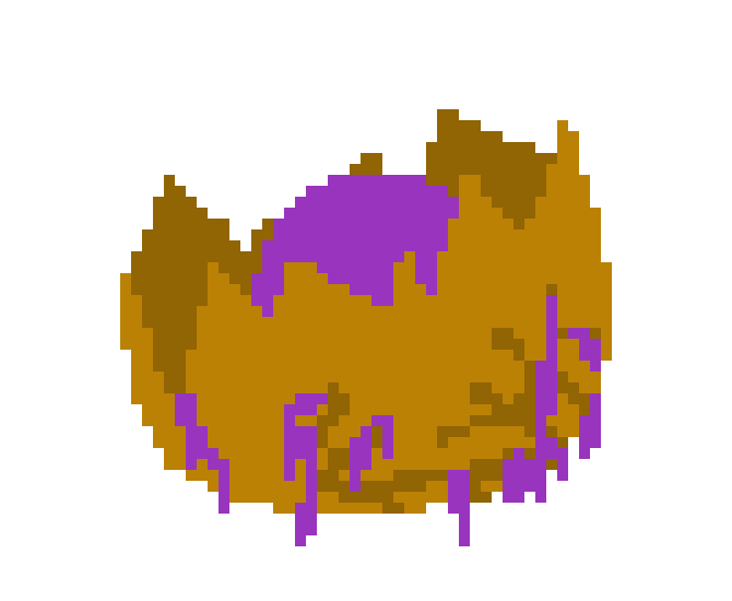 [bb8105] fucked up an evil grape uncrustable (it's actually a planet with a revealed leaking core)