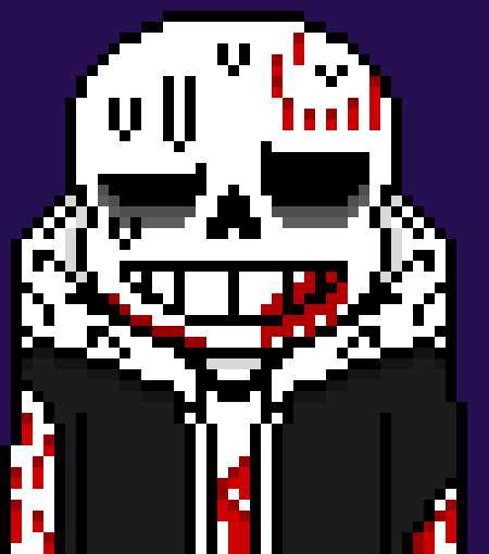 [00fc8a] *cuts the blaster in half and passes out from blood loss*