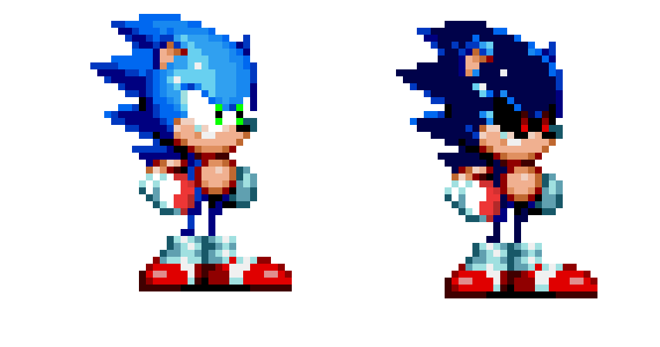 Sonic Mania T.Exetior sprite - Kenzo Vargas