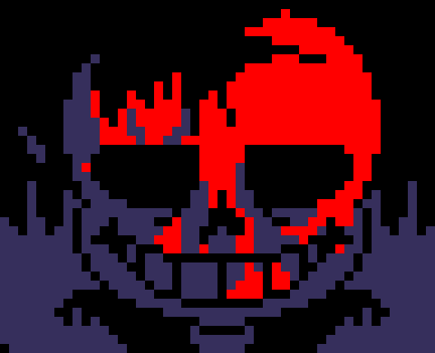[7ce906] *(Demented appears into existance.) -HorrorTale Sans