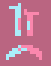 [8206a1] *flies to rainbow fox* die idiot. *a gigantic hand crushes rainbow fox* [Smiley]