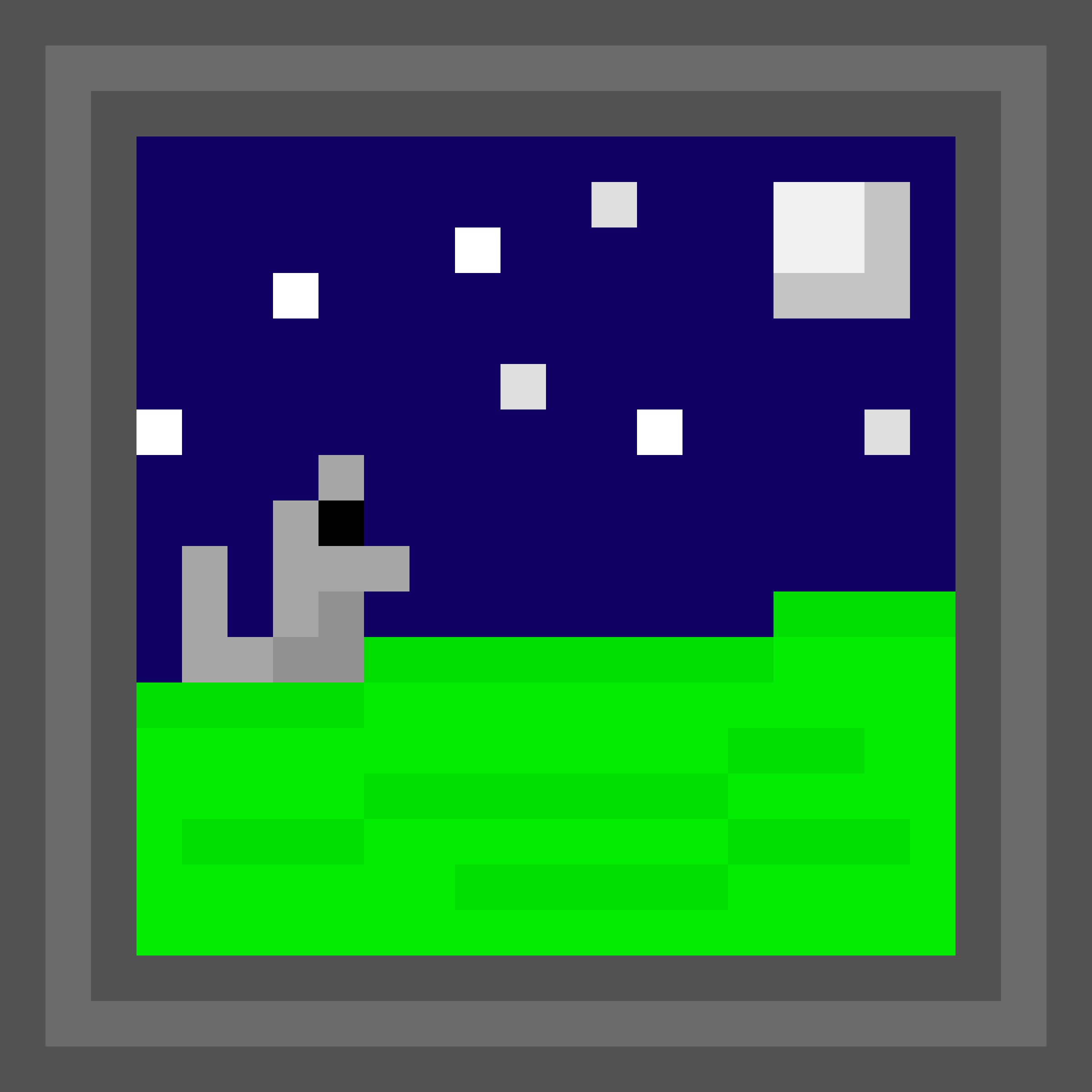 [2e907e] TerrariaPainting1WolfInTheNight