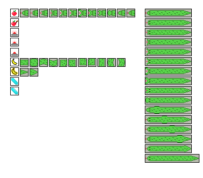 [e9c31f] Apple and Snake Sprites