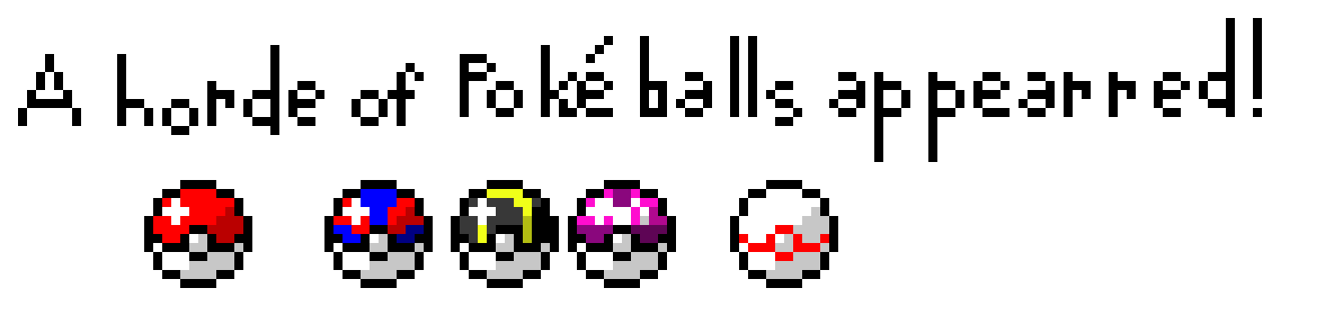 [9664c4] Pokeball horde