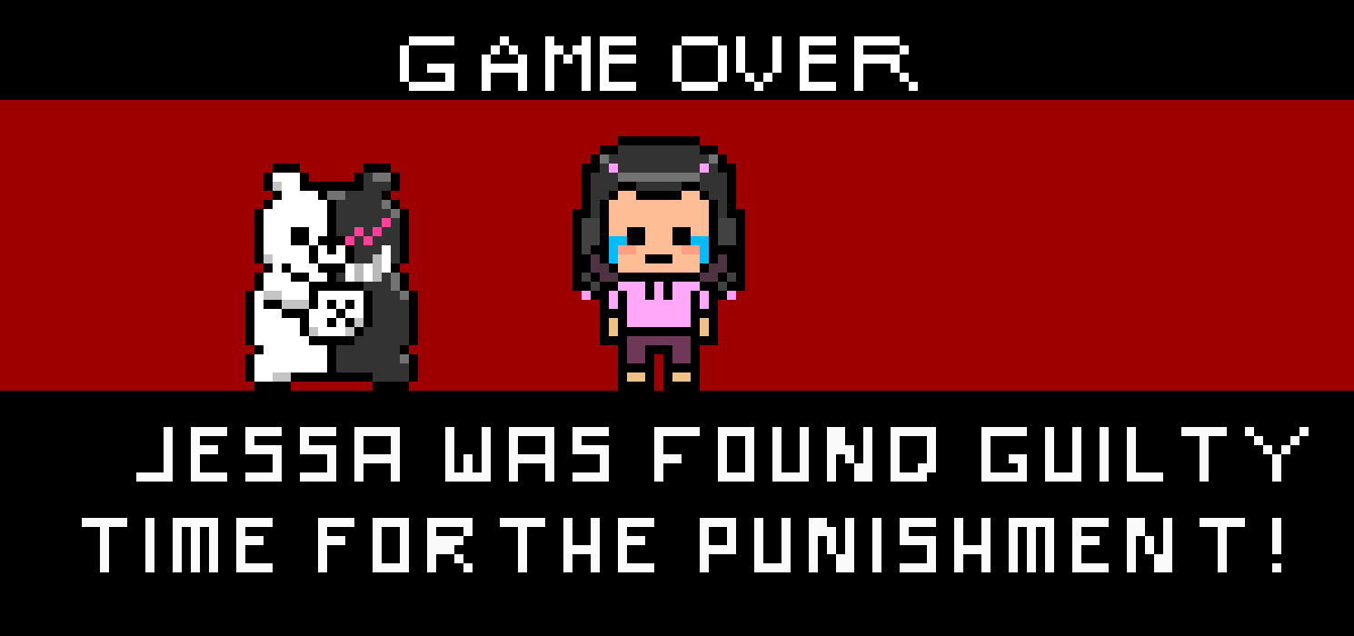 danganronpa gameover