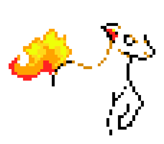 [9664c4] fire pokemon horse