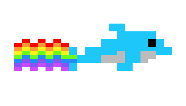 rainbow dolphin