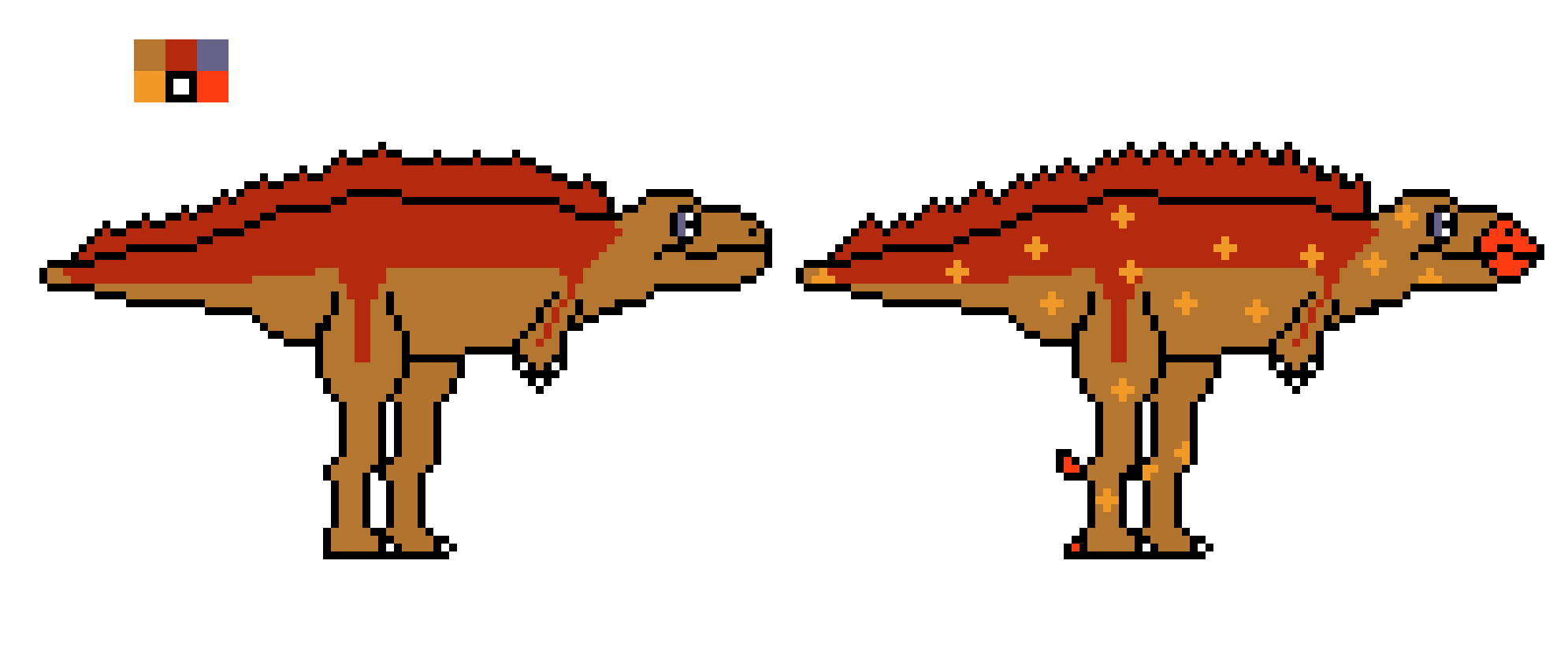 Creative world Acrocanthosaurus # B5762F Level 1 and 40