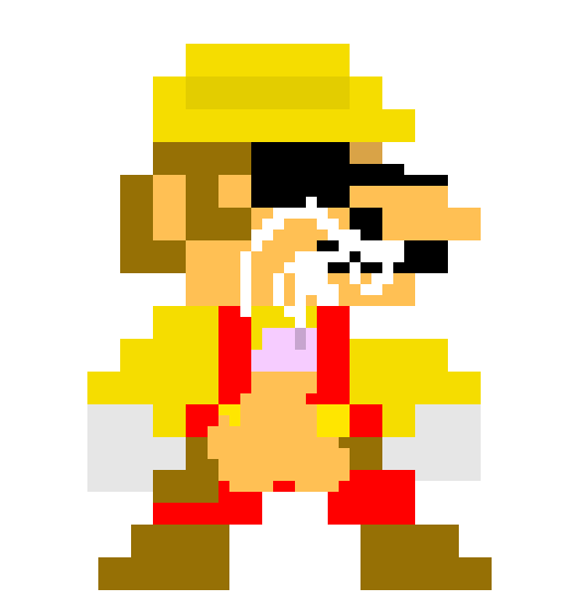[53a360] 8-Bit Mario With Cumshot