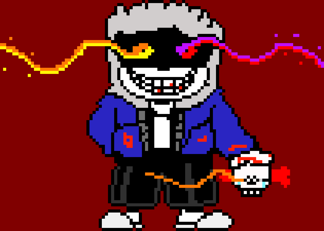 [86ba8d] Insanity!dust Sans TRUE POWER