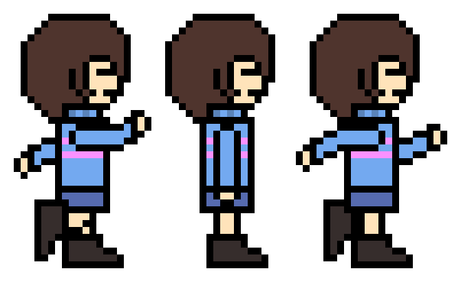 [37eeee] Frisk Revamp Running