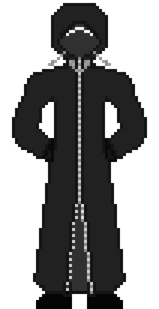 [75bb12] *He leans back, glancing around.* ..Wonder if they got that sour gummy stuff Larxene raves about..
