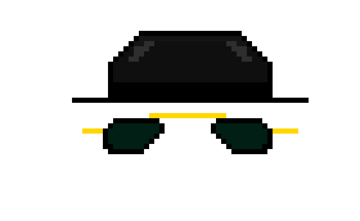 [29a001] fedoraandsunglasses