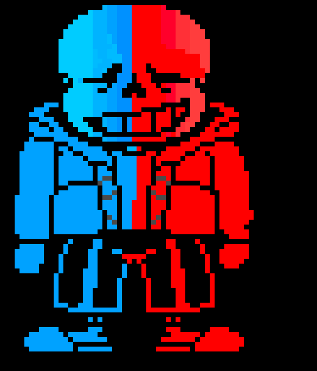 [67c7d6] MELANCHOLIA Sans Battle Sprite.