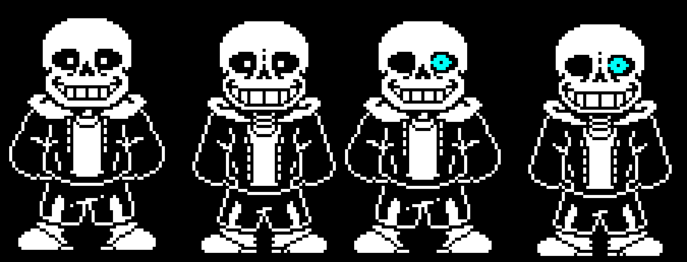 New and old sans + bad time version