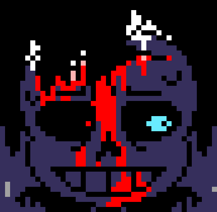 [7ce906] *(Demented summons bones making a shield around him.) -HorrorTale Sans